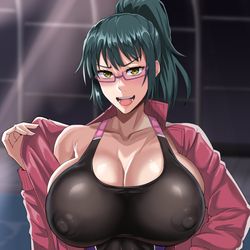 This is a pixiv picture whose title is 禪院真希(競泳).