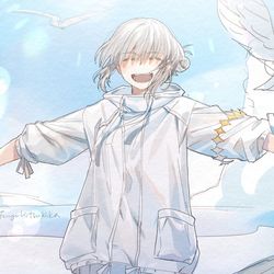 This is a pixiv picture whose title is 夏の夢.
