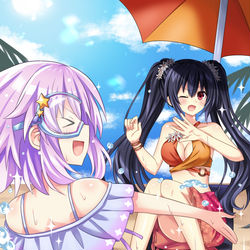 This is a pixiv picture whose title is Enjoying the summer.