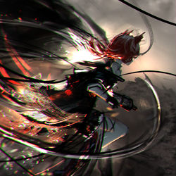 This is a pixiv picture whose title is Eternal Flame.