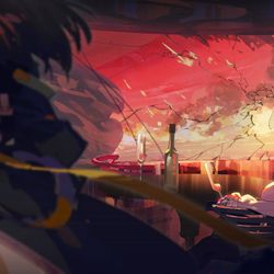 This is a pixiv picture whose title is 百日宴.