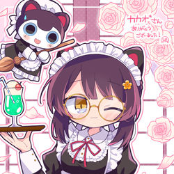 This is a pixiv picture whose title is 🍹.