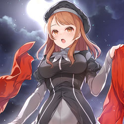 This is a pixiv picture whose title is 【321】　「カレンのコスプレ？」.