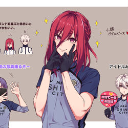 This is a pixiv picture whose title is イングランド組.