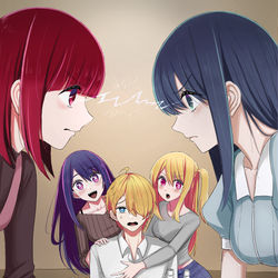 This is a pixiv picture whose title is If) Oshi no ko 2.
