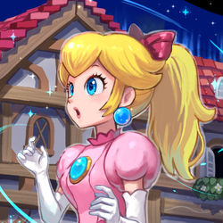 This is a pixiv picture whose title is 舞台裏のプリンセス.