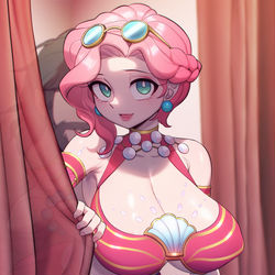 This is a pixiv picture whose title is Ocean Song Ashe⛱.