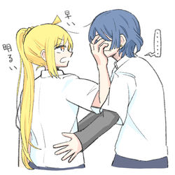 This is a pixiv picture whose title is ぼざろちゃん.