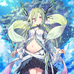 This is a pixiv picture whose title is ユグドラシル.