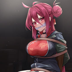 This is a pixiv picture whose title is 鹿山レイジョ.
