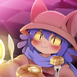 This is a pixiv picture whose title is 救世主様の好きな食べもの.