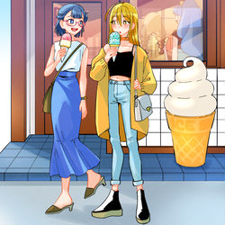 This is a pixiv picture whose title is 好きなアイス🍦✨.