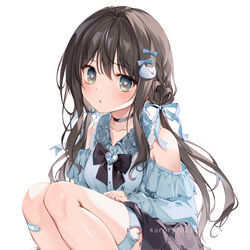 This is a pixiv picture whose title is 水色量産型妹✨.