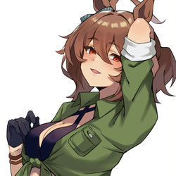 This is a pixiv picture whose title is アグネスタキオン.