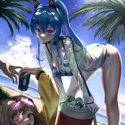 This is a pixiv picture whose title is 🍻☀️🏖️ V.2.