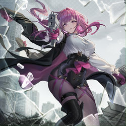 This is a pixiv picture whose title is 画了崩坏星穹铁道的卡妈妈.