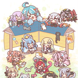 This is a pixiv picture whose title is C102ポスター用イラスト＋お品書き(最新版).