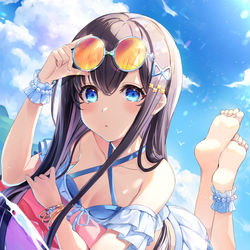 This is a pixiv picture whose title is サマーサングラス.