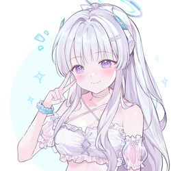 This is a pixiv picture whose title is ノア💙.