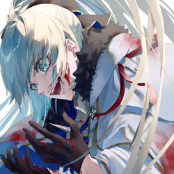 This is a pixiv picture whose title is トネリコ／モルガン.