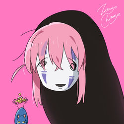 This is a pixiv picture whose title is ぼっちちゃん.