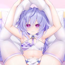 This is a pixiv picture whose title is プルルート Plutia Aug 2023.