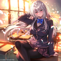 This is a pixiv picture whose title is はにかみ、彼女は恋をする～綴編１～.