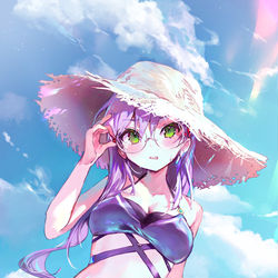 This is a pixiv picture whose title is 水着ユッキー.