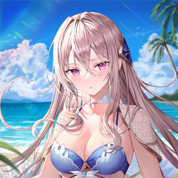 This is a pixiv picture whose title is 白河ユイナ.