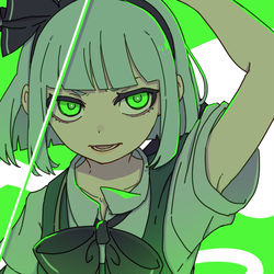 This is a pixiv picture whose title is 妖夢の日.