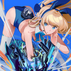 This is a pixiv picture whose title is 殴り書きバニートキ２.