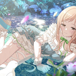 This is a pixiv picture whose title is 花風Smiley 櫻木真乃.