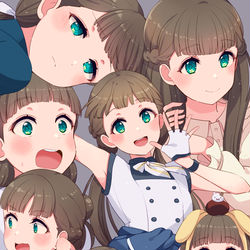 This is a pixiv picture whose title is 桜小路きな子ちゃん.