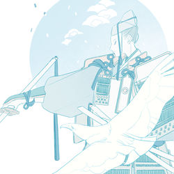 This is a pixiv picture whose title is 礎.