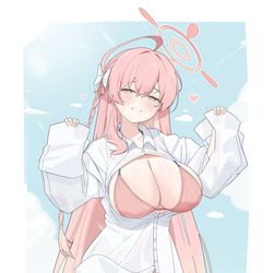 This is a pixiv picture whose title is 浦和ハナコ(水着).