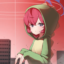 This is a pixiv picture whose title is イロハが街を破壊してた。.