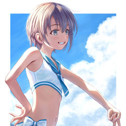 This is a pixiv picture whose title is 乙倉ちゃんの季節.