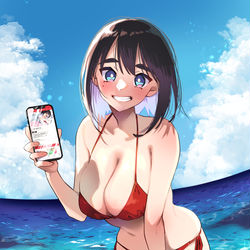 This is a pixiv picture whose title is 無題.