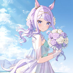 This is a pixiv picture whose title is マックイーン.