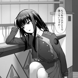 This is a pixiv picture whose title is 千束が最強すぎて闇堕ちするたきな.