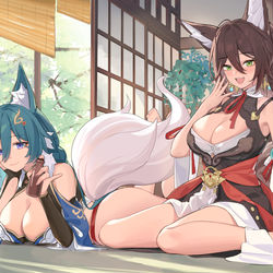 This is a pixiv picture whose title is 仙舟女子.