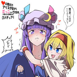 This is a pixiv picture whose title is いいねの数だけアリスが皆からだっこされます　その３.