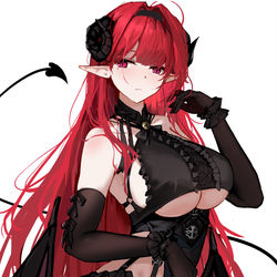 This is a pixiv picture whose title is 碧蓝航线 希尔德加德（兴登堡）.