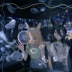 This is a pixiv picture whose title is ウマ娘.
