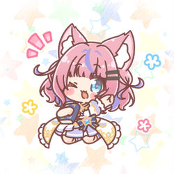 This is a pixiv picture whose title is 胡桃澤ももさまHBD🎀🌟.