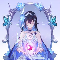 This is a pixiv picture whose title is Herrscher of Rebirth.