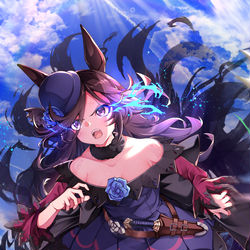 This is a pixiv picture whose title is ライスシャワー！.
