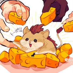 This is a pixiv picture whose title is DQ8詰め４.
