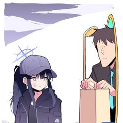 This is a pixiv picture whose title is 「きみちょっといいかな」.