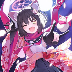 This is a pixiv picture whose title is イズナ.